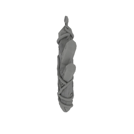 Crystal Staff with Vine Wrap