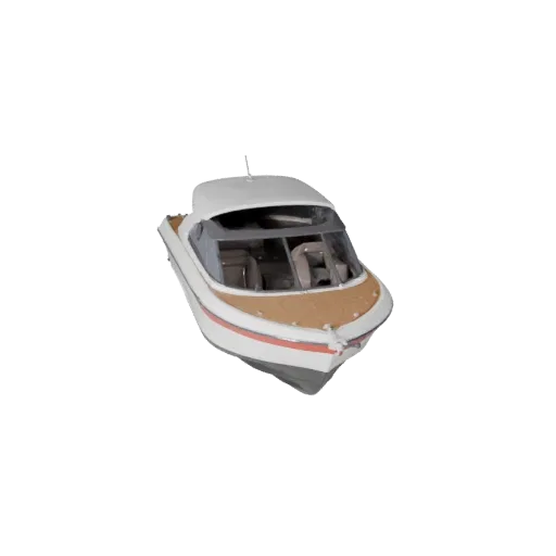 Speedboat 3D Model for Unreal Engine - Game Ready Asset