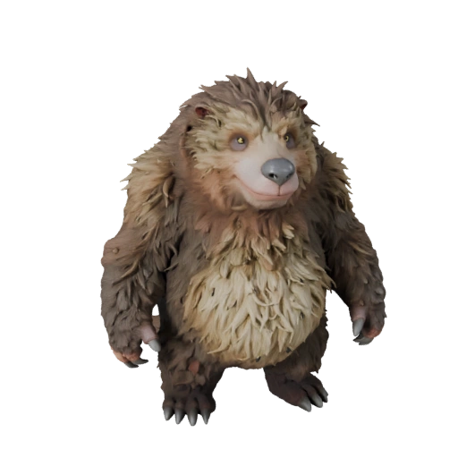 Modèle 3D de Fourmilier pour Blender - Asset PBR avec Textures | PBR