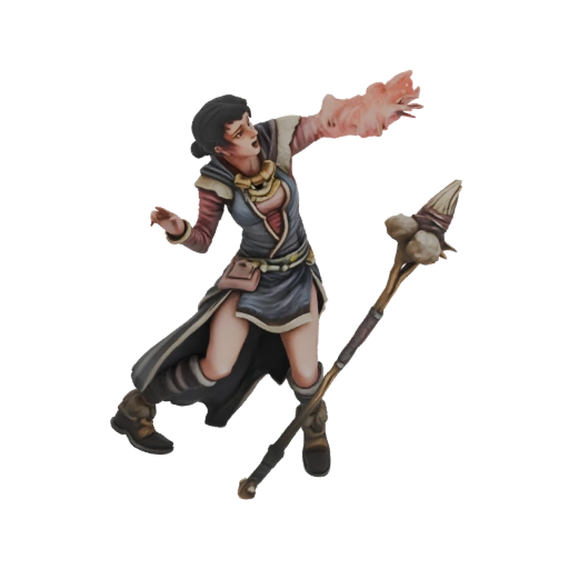 Female Sorceress with Staff