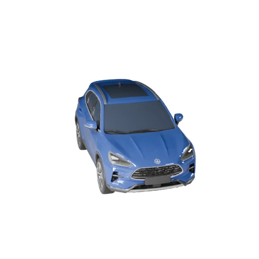 Modèle 3D de SUV Crossover pour Blender - Actif prêt pour le rendu (Legacy)