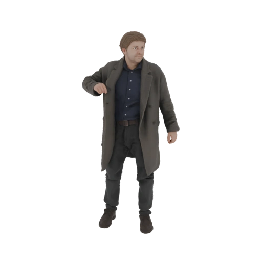Man in Overcoat
