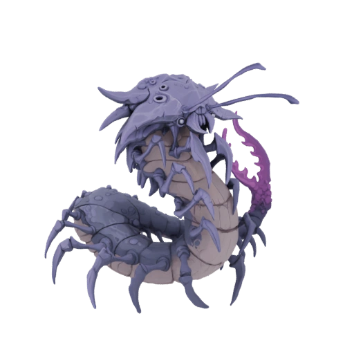 Alien Centipede Creature