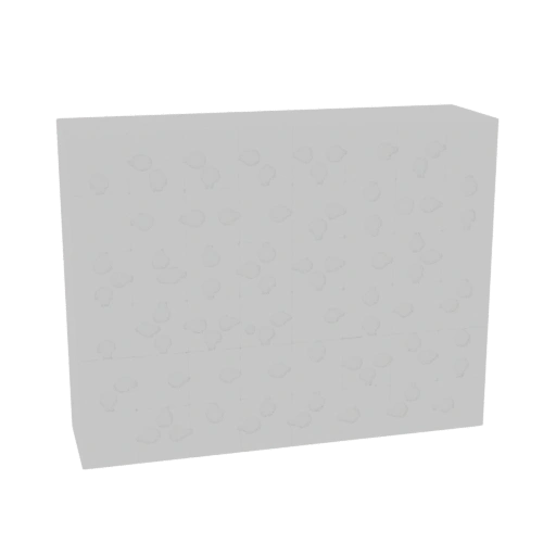 Abstract Textured Block