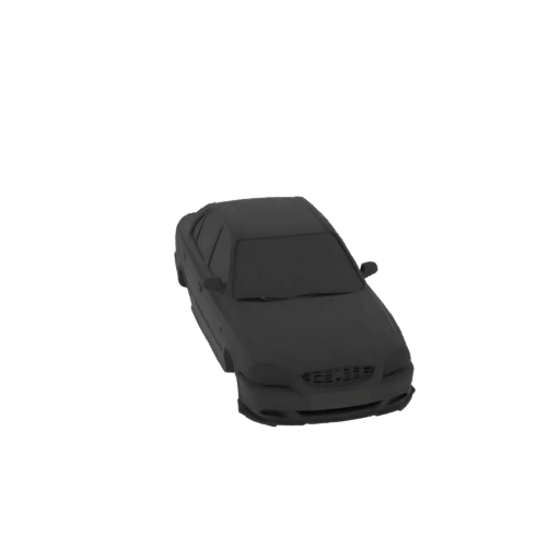 Dark Sedan 3D Model