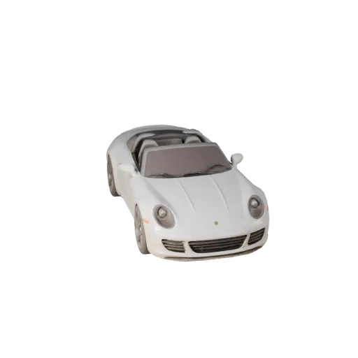 Printable Roadster STL 3D Model - Display & Collectibles