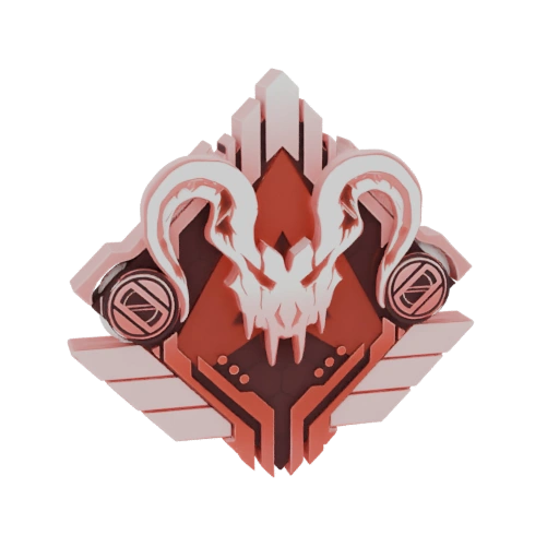 Apex Legends Predator Badge 3D Model