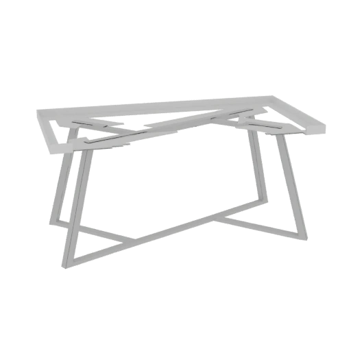 Modern Geometric Desk Frame