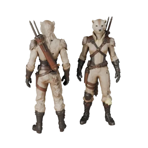 Sci-Fi Ranger Character Model - Rigged
