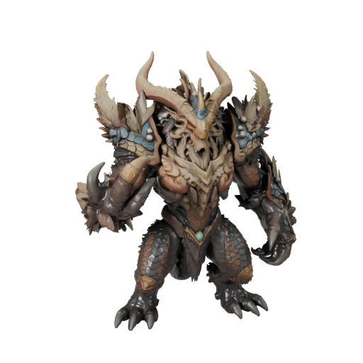 Modelo 3D Kraken para Unity - Asset Pronto para Jogo, FBX | Livre de Royalties