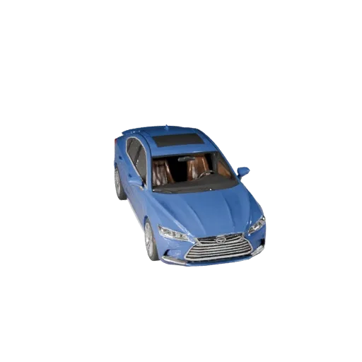 Sedan 3D Model for Unity - Low Poly Game Asset Pro