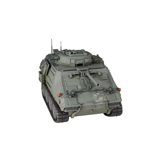 Hohe Poly Gepanzerter Personentransporter 3D Modell für Studio