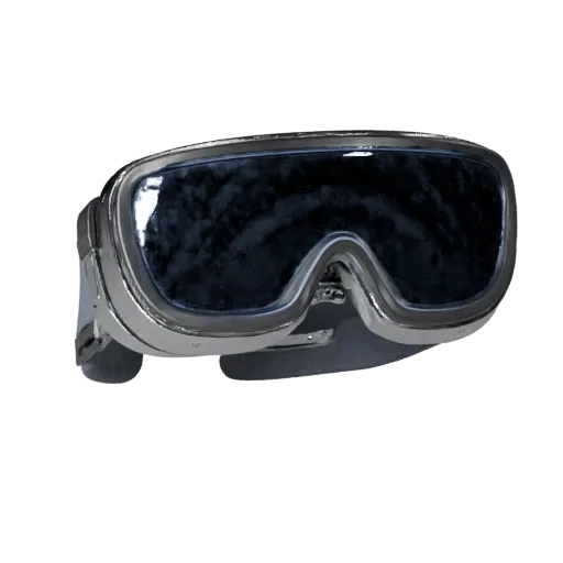 Outdoor Smart Glasses High Poly 3D model, close-up studio render, showing silicone, wearable fit.
