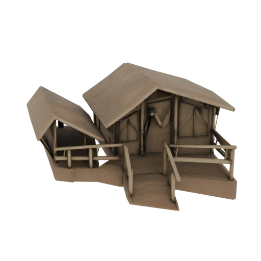 Rustic Hut Diorama