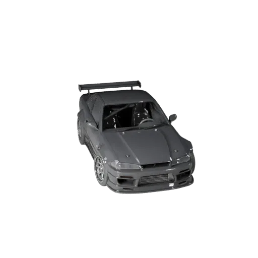 Drift Car 3D Model for Blender - Render Ready Asset