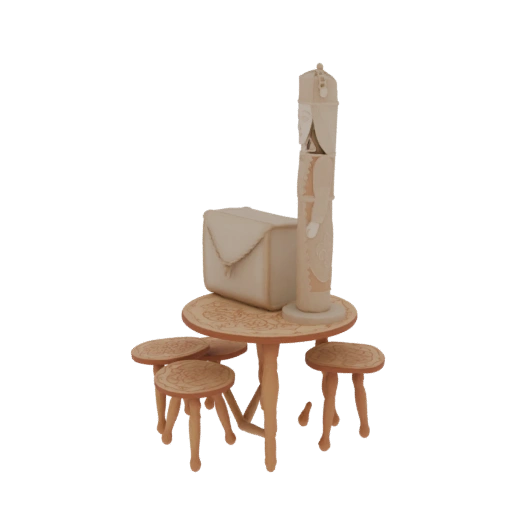 Nutcracker Table Set