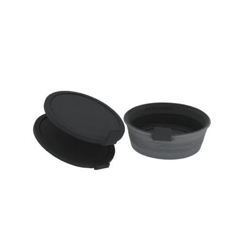 Collapsible Silicone Bowl and Lid Set