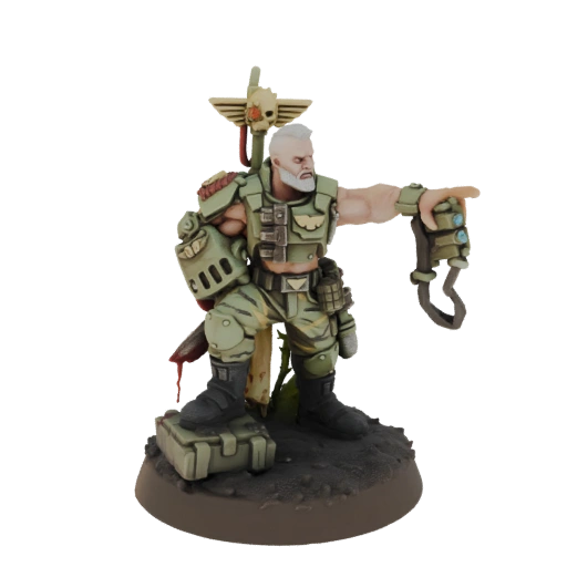 Imperial Commander with Standard