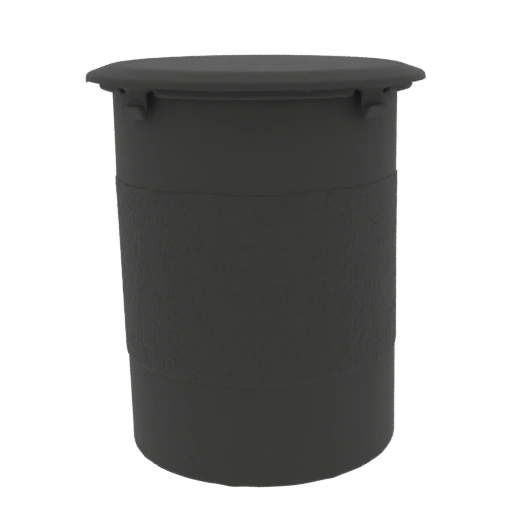 Dark Textured Cup with Lid
