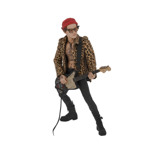 Rockstar Guitarist 3D Model