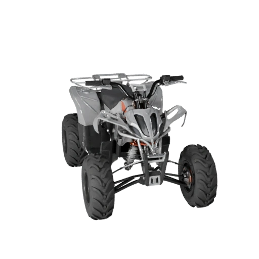 Modelo 3D de Quad ATV Listo para Juegos para Uso en Tiempo Real