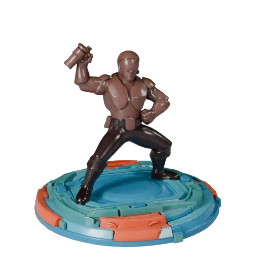 Abstract Objective Marker stylized 3D model preview showing scale, three-quarter game view