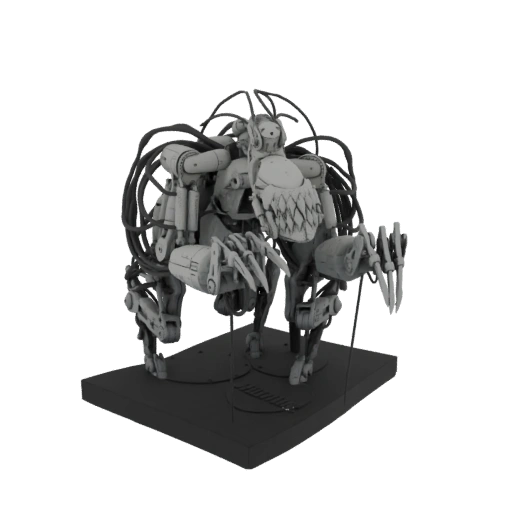 Mechanical Predator 3D Model