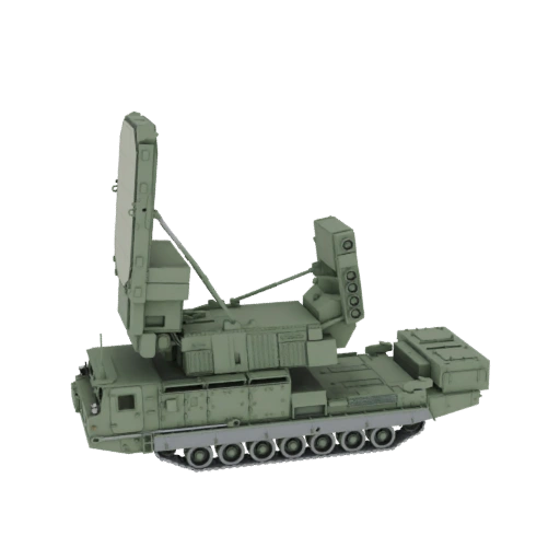 Mobile Air Defense System 3D Model