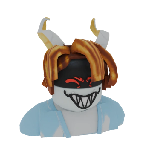 Evil Roblox Avatar with Horns