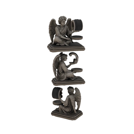 Angel with Censer Candle Holder