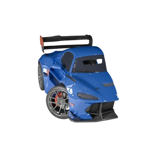Race Car 3D Model for Blender & Games - PBR Asset