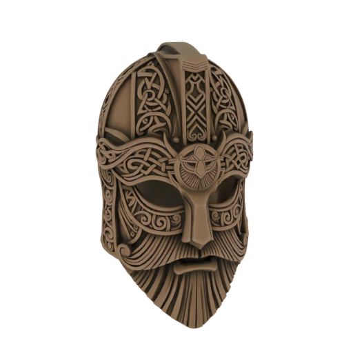 Viking Warrior Helmet 3D Model