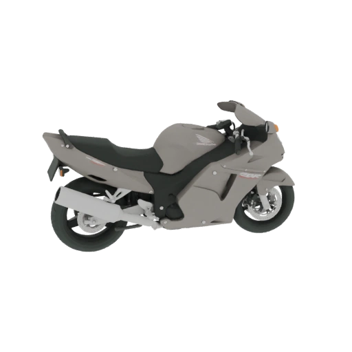 Honda CBR 600F Sport Motorcycle 3D Model