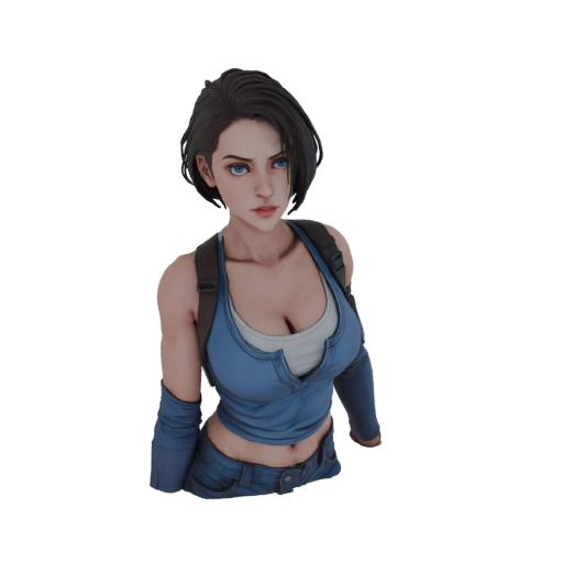 Jill Valentine 3D Model