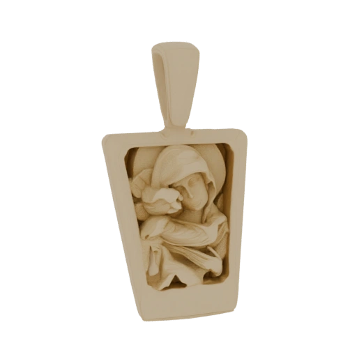 Madonna and Child Pendant