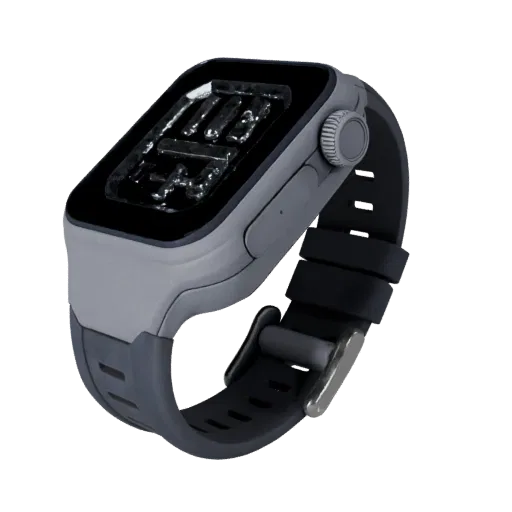 Luxury Clip Tracker Realistic 3D model, three-quarter studio render, showing silicone, wearable fit.