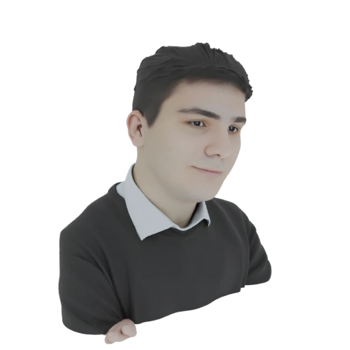 Young Man in Sweater 3D Model
