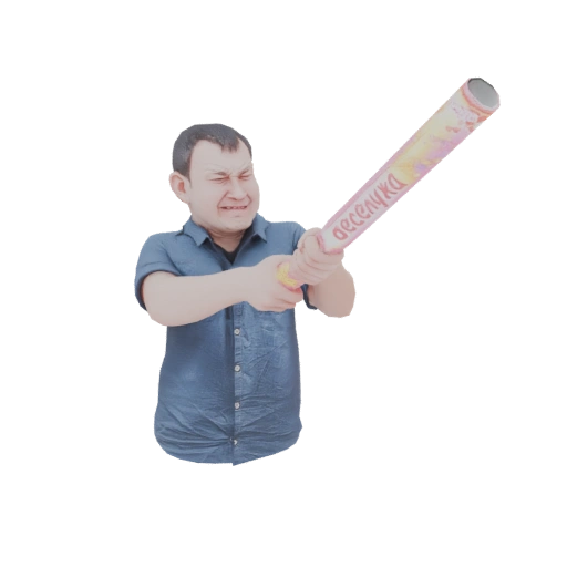 Man with Party Popper