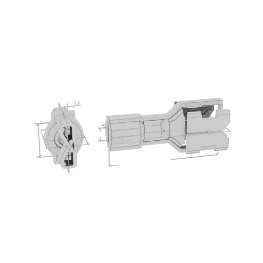 Futuristic Energy Cannon