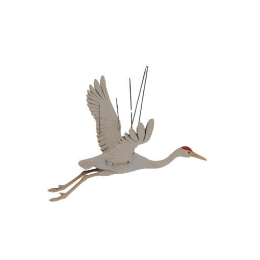 Flying Crane Ornament