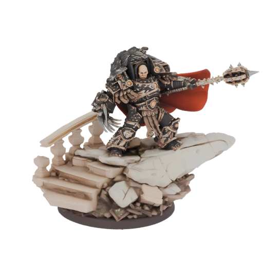Warhammer 40,000 Chaos Lord Miniature