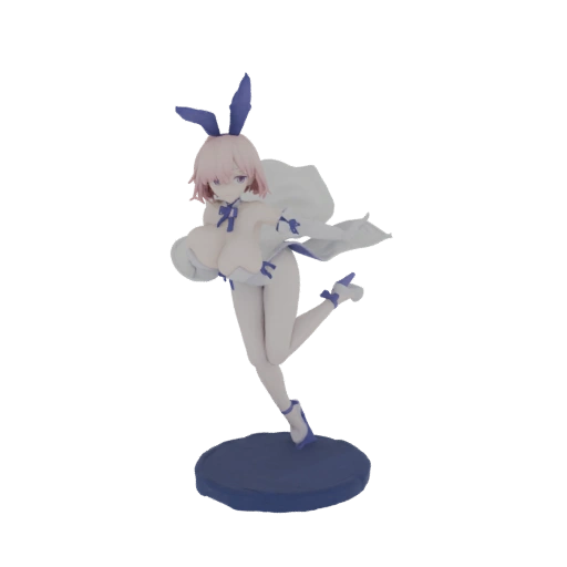 Bunny Girl Figure 3D Model
