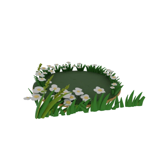 Enchanted Meadow Diorama Base