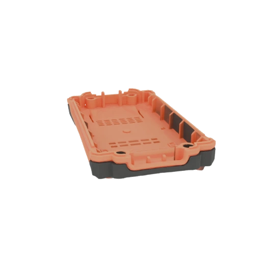 Orange and Black Protective Casing