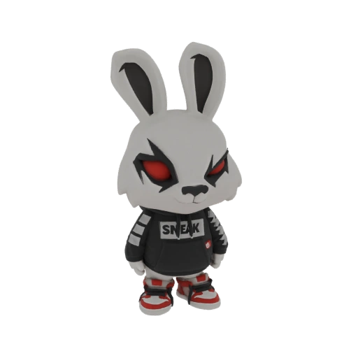 Sneaky Bunny Character
