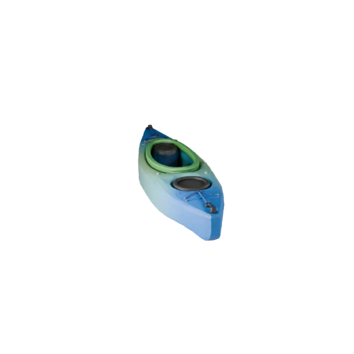 Низкополигональная 3D модель каяка для Unity и Unreal PBR Asset