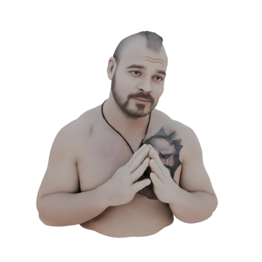 Man with Tattoo
