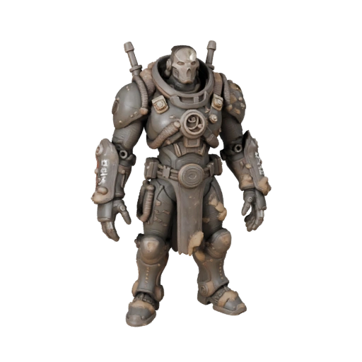 Modello Personaggio Sci-Fi Assalto NPC Scienziato - Modellato