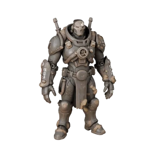 Sci-Fi Assault NPC Scientist Character Model - Rigged