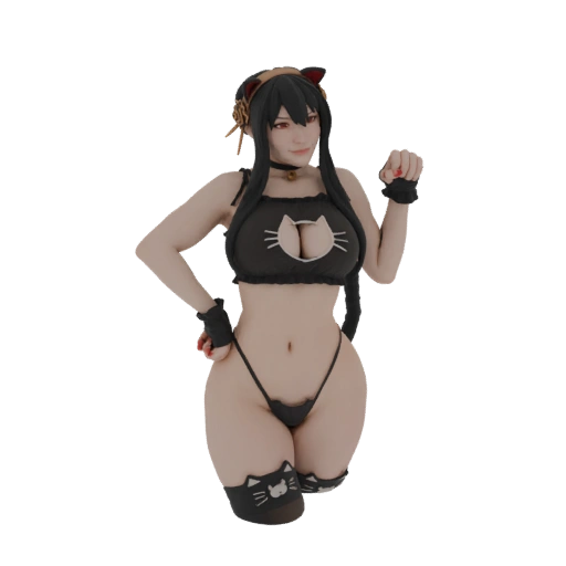 Neko Girl Figure